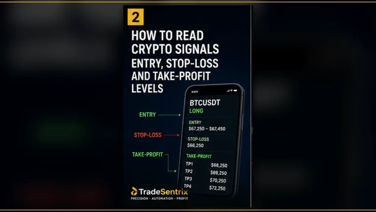 How to Read Crypto Signal Entry, Stop-Loss and Take-Profit Levels