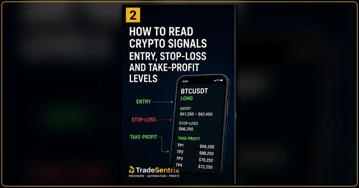 How to Read Crypto Signal Entry, Stop-Loss and Take-Profit Levels